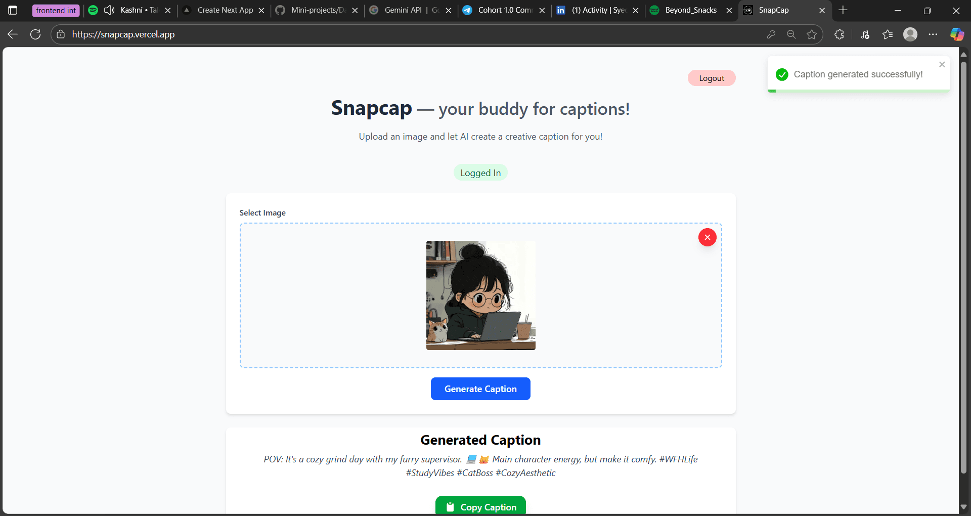 SnapCap